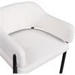 Meridian Furniture Dame Cream Polyester Dining Chair (Set of 2)