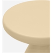 Meridian Furniture Anika Beige Iron Side Table