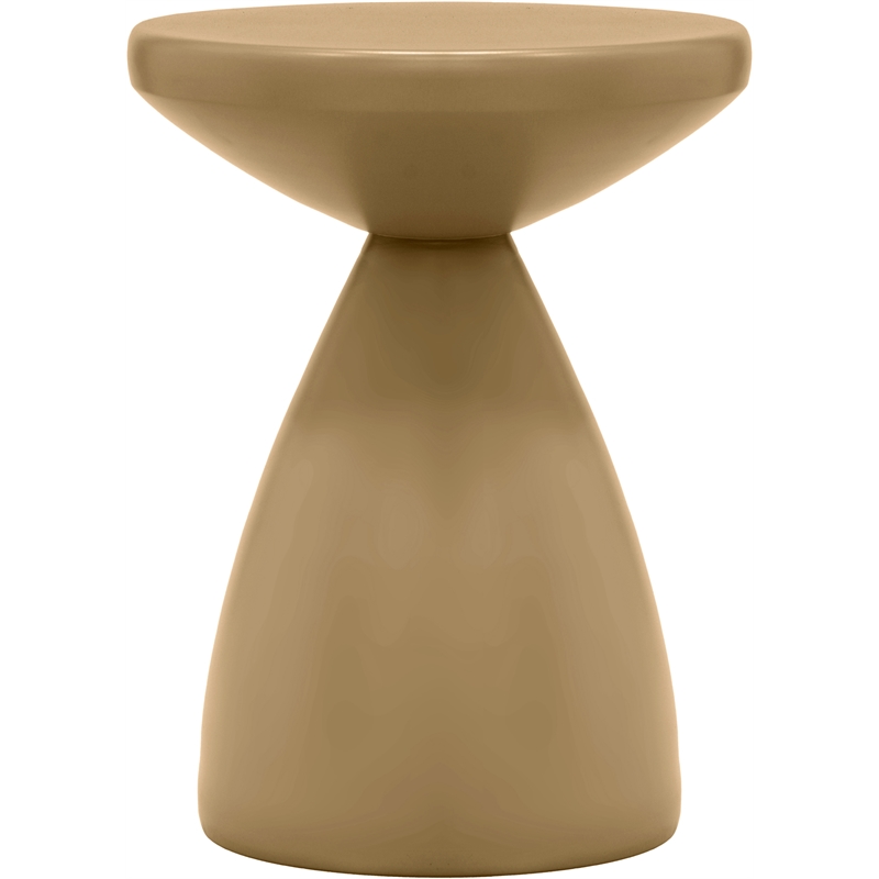 Meridian Furniture Anika Brown Iron Side Table