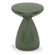Meridian Furniture Anika Green Iron Side Table