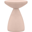 Meridian Furniture Anika Pink Iron Side Table
