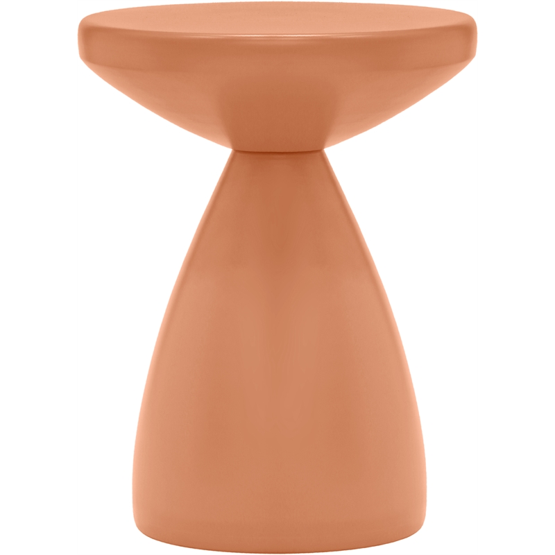 Meridian Furniture Anika Salmon Iron Side Table