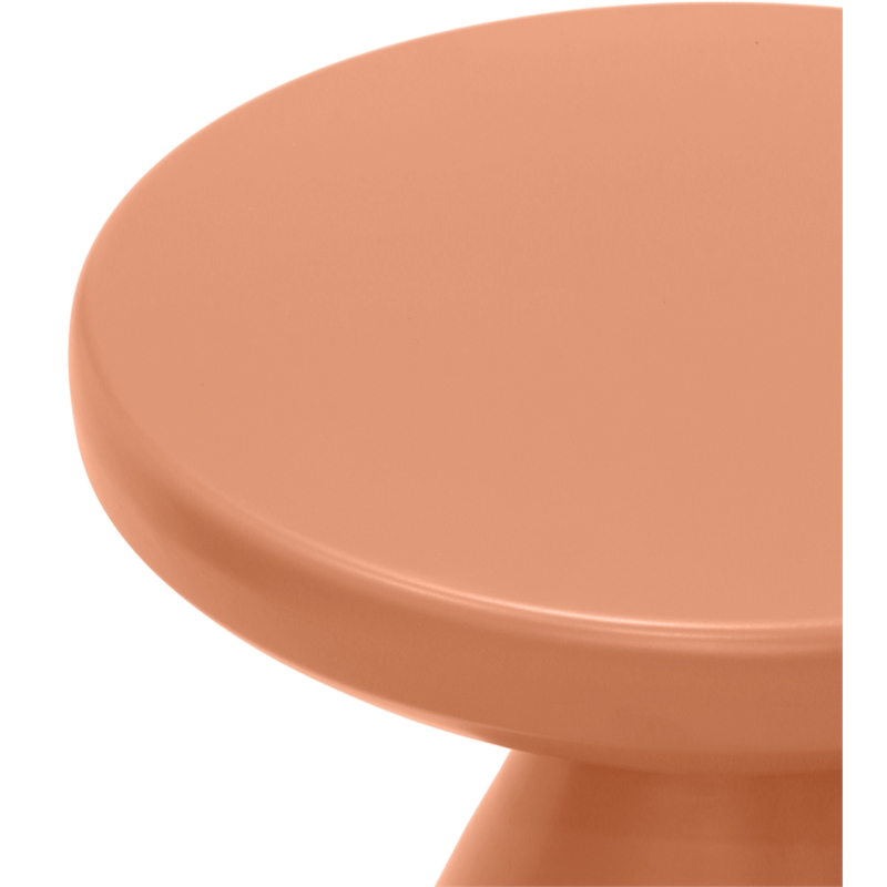 Meridian Furniture Anika Salmon Iron Side Table