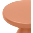 Meridian Furniture Anika Salmon Iron Side Table
