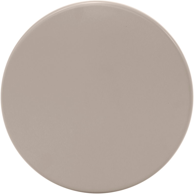 Meridian Furniture Anika Taupe Iron Side Table