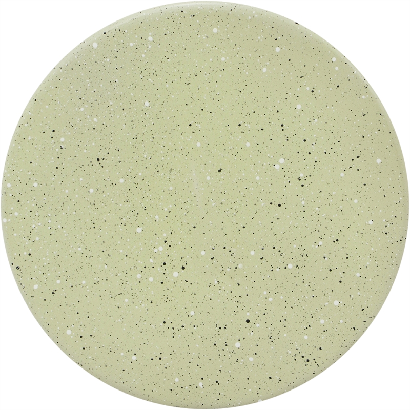 Meridian Furniture Anika Green Iron Terrazzo Side Table