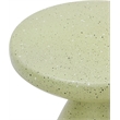 Meridian Furniture Anika Green Iron Terrazzo Side Table