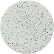 Meridian Furniture Anika White Iron Terrazzo Side Table