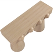 Meridian Furniture Bracciano Natural Oak Veneer Console Table