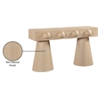 Meridian Furniture Bracciano Natural Oak Veneer Console Table
