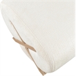 Meridian Furniture Akira Cream Upholstered Ottoman