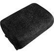 Meridian Furniture Akira Black Upholstered Ottoman