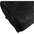 Meridian Furniture Akira Black Upholstered Ottoman