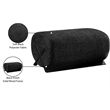 Meridian Furniture Akira Black Upholstered Ottoman
