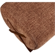 Meridian Furniture Akira Cognac Upholstered Ottoman