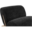 Meridian Furniture Akira Black Upholstered Accent Chair