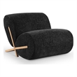 Meridian Furniture Akira Black Upholstered Accent Chair