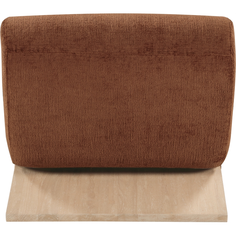 Meridian Furniture Akira Cognac Upholstered Accent Chair