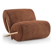 Meridian Furniture Akira Cognac Upholstered Accent Chair