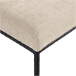 Meridian Furniture Reeves Beige Chenille Fabric Dining Side Chair (Set of 2)