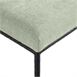 Meridian Furniture Reeves Mint Chenille Fabric Dining Side Chair (Set of 2)