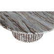 Meridian Furniture Genoa Brown Marble Coffee Table