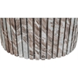 Meridian Furniture Genoa Brown Marble Coffee Table