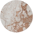 Meridian Furniture Genoa Cream Marble End Table