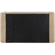 Meridian Furniture Modena Beige Chenille Fabric Upholstered Full Bed