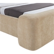Meridian Furniture Modena Beige Chenille Fabric Upholstered Full Bed