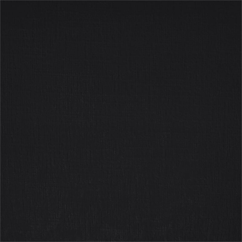 Meridian Furniture Everett Black Chenille Fabric Upholstered Sofa