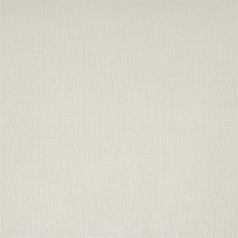 Meridian Furniture Everett Cream Chenille Fabric Upholstered Sofa