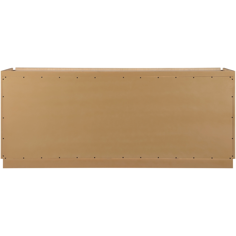 Meridian Furniture Everson Natural Oak Veneer And Solid Wood Sideboard/Buffet