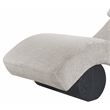 Meridian Furniture Marcella Grey Polyester Chaise Lounge