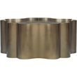 Meridian Furniture Eloise Brass Iron Coffee Table