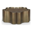 Meridian Furniture Eloise Brass Iron Coffee Table