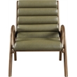 Meridian Furniture Randal Olive Vegan Leather Accent Chair