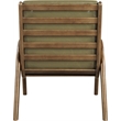 Meridian Furniture Randal Olive Vegan Leather Accent Chair