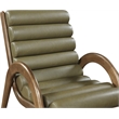 Meridian Furniture Randal Olive Vegan Leather Accent Chair
