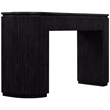 Meridian Furniture Astrid Black Rubberwood Oak Veneer Console Table