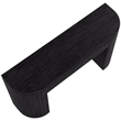 Meridian Furniture Astrid Black Rubberwood Oak Veneer Console Table