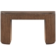Meridian Furniture Astrid Brown Rubberwood Oak Veneer Console Table