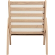 Meridian Furniture Randal Cream Vegan Leather Accent Chair