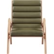 Meridian Furniture Randal Olive Vegan Leather Accent Chair