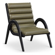 Meridian Furniture Randal Olive Vegan Leather Accent Chair