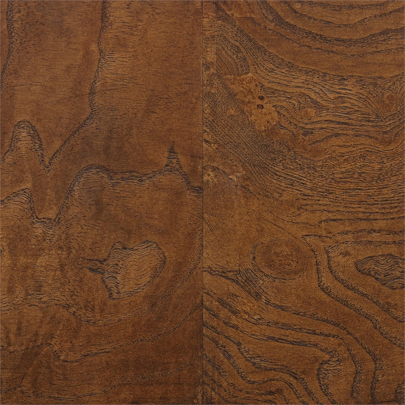 Meridian Furniture Giada Brown Oak And Ash Burl Veneer Night Stand
