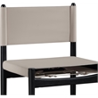 Meridian Furniture Rawlins Taupe Vegan Leather Upholstered Counter Stool