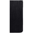 Meridian Furniture Astrid Black Solid Wood And Oak Veneer Chest