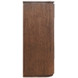 Meridian Furniture Astrid Brown Solid Wood And Oak Veneer Chest