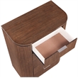 Meridian Furniture Astrid Brown Solid Wood And Oak Veneer Chest